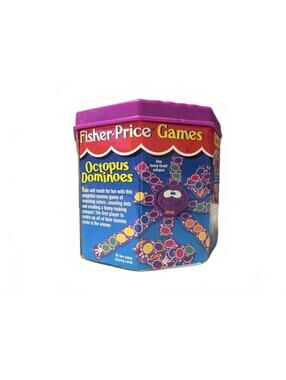 Fisher Price Octopus Dominoes Matching & Counting Game 1996 - Complete